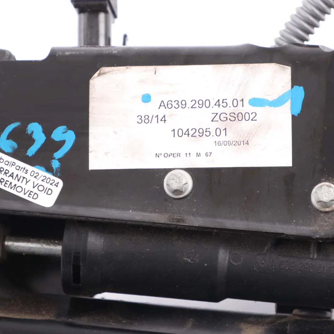  Clutch Pedal Mercedes Vito Viano W639 Manual Pedal Assembly - SKU A6392904501-1 - Part number A6392904501