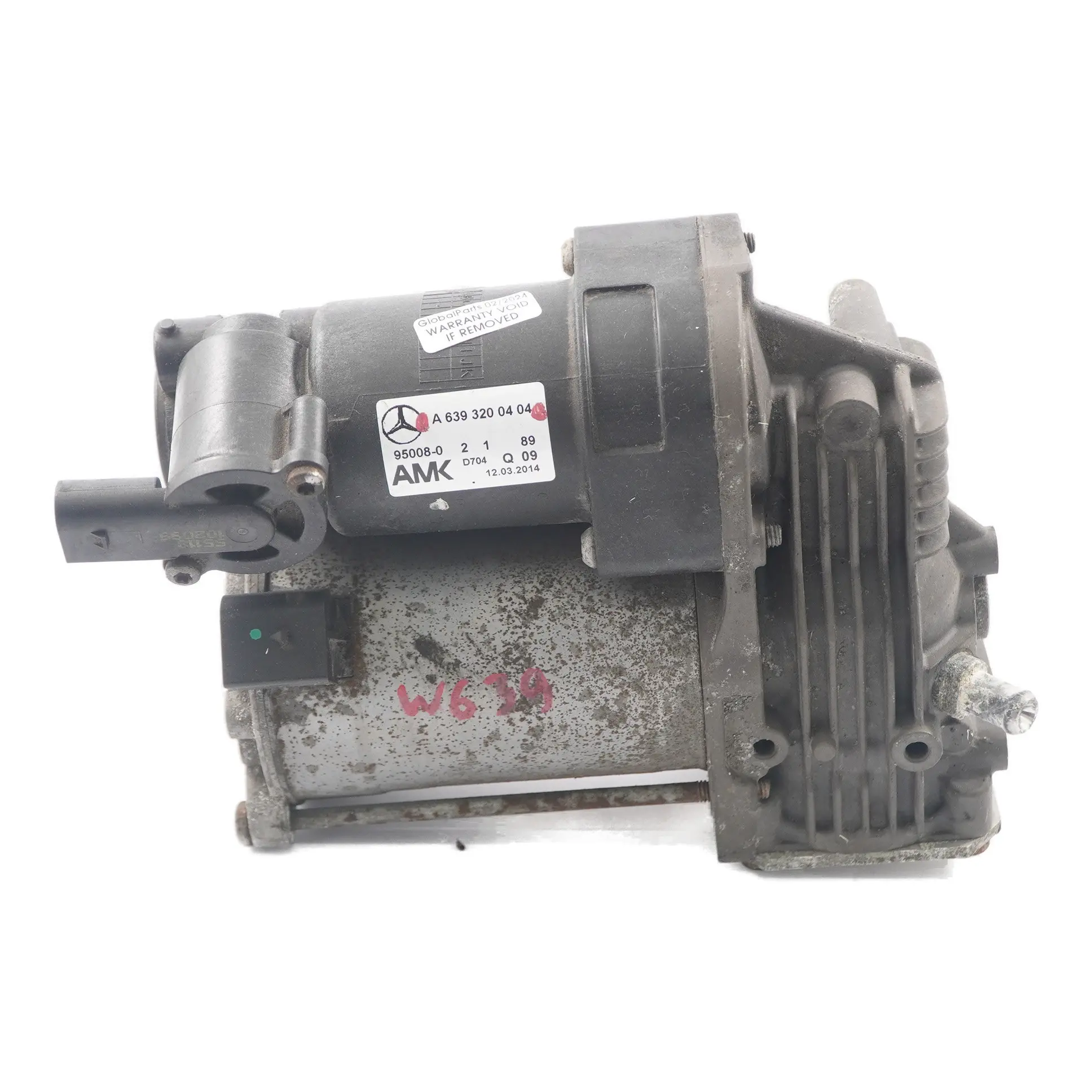 Mercedes Vito W639 Sospensione pneumatica Compressore Pompa Unità A6393200404