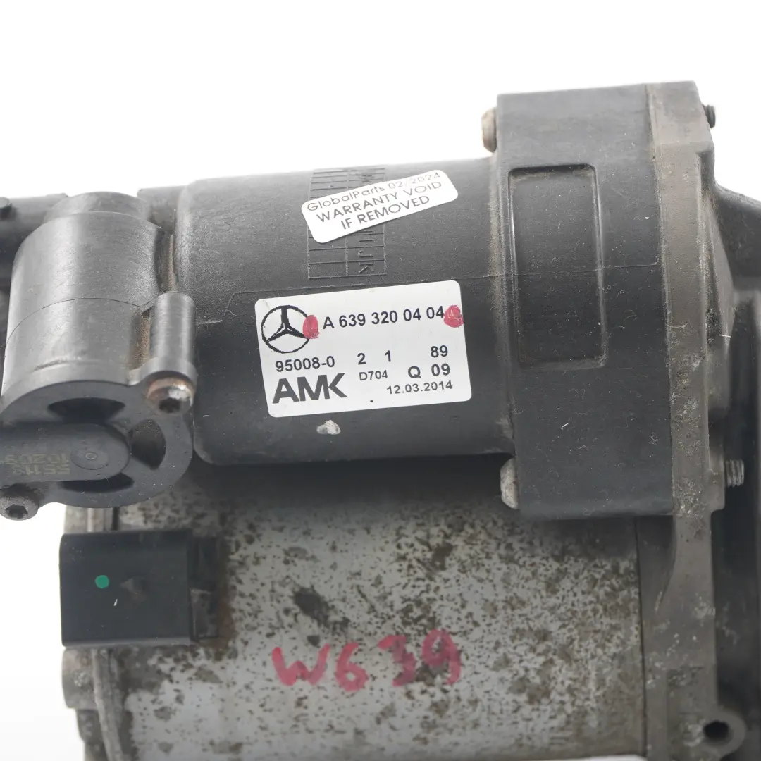 Mercedes W639 Unidad control bomba compresor suspensión neumática - SKU A6393200404 - Número de pieza A6393200404