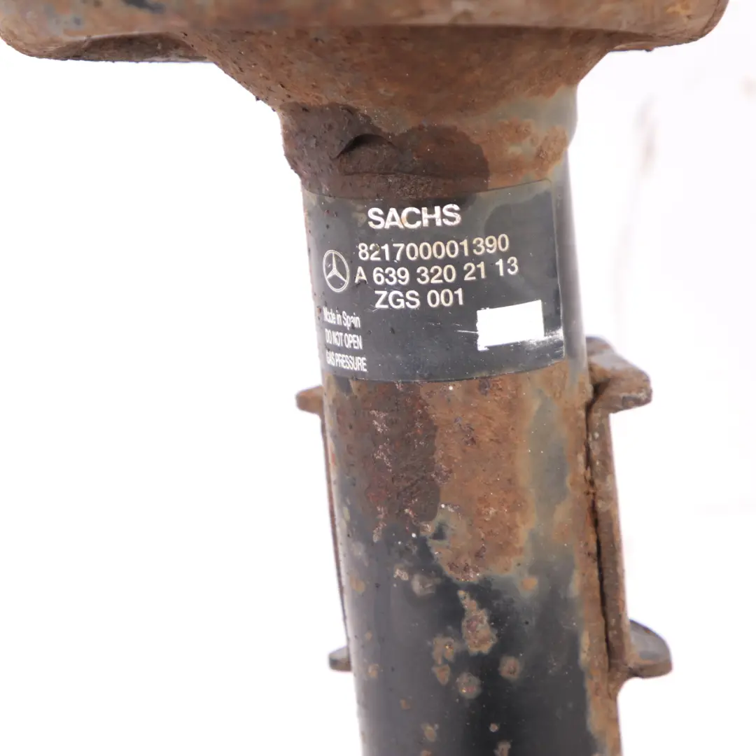 Mercedes Vito W639 Front Right O/S Suspension Leg Wheel Hub Brake Disc Caliper - SKU A6393202113-1 - Part number A6393202113