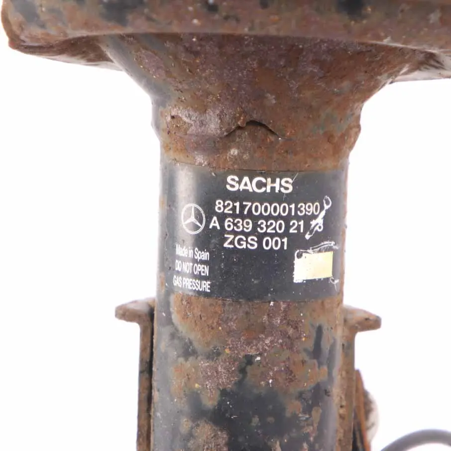 Front Left N/S Suspension Leg Wheel Hub Brake Disc Caliper to Mercedes Vito W639 with Part number A6393301232 Mercedes Vito W639 Front Left N/S Suspension Leg Wheel Hub Brake Disc Caliper - SKU A6393202113-2 - Part number A6393301232