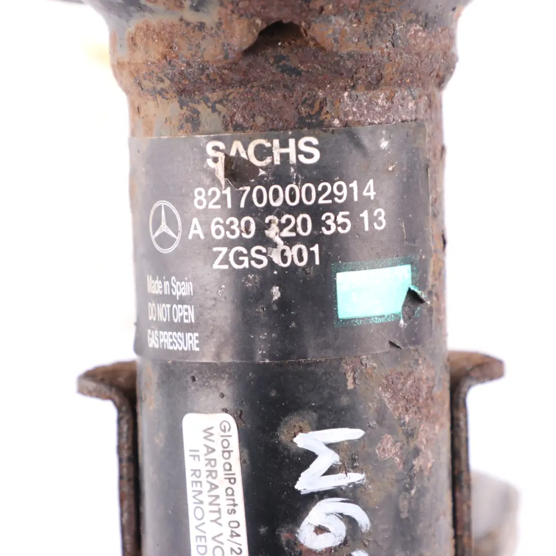 Ressort Amortisseur Avant Gauche Droite pour Mercedes Vito W639 à propos du numéro de pièce A6393203513 Mercedes Vito W639 Ressort Amortisseur Avant Gauche Droite - SKU A6393203513 - Numéro de pièce A6393203513