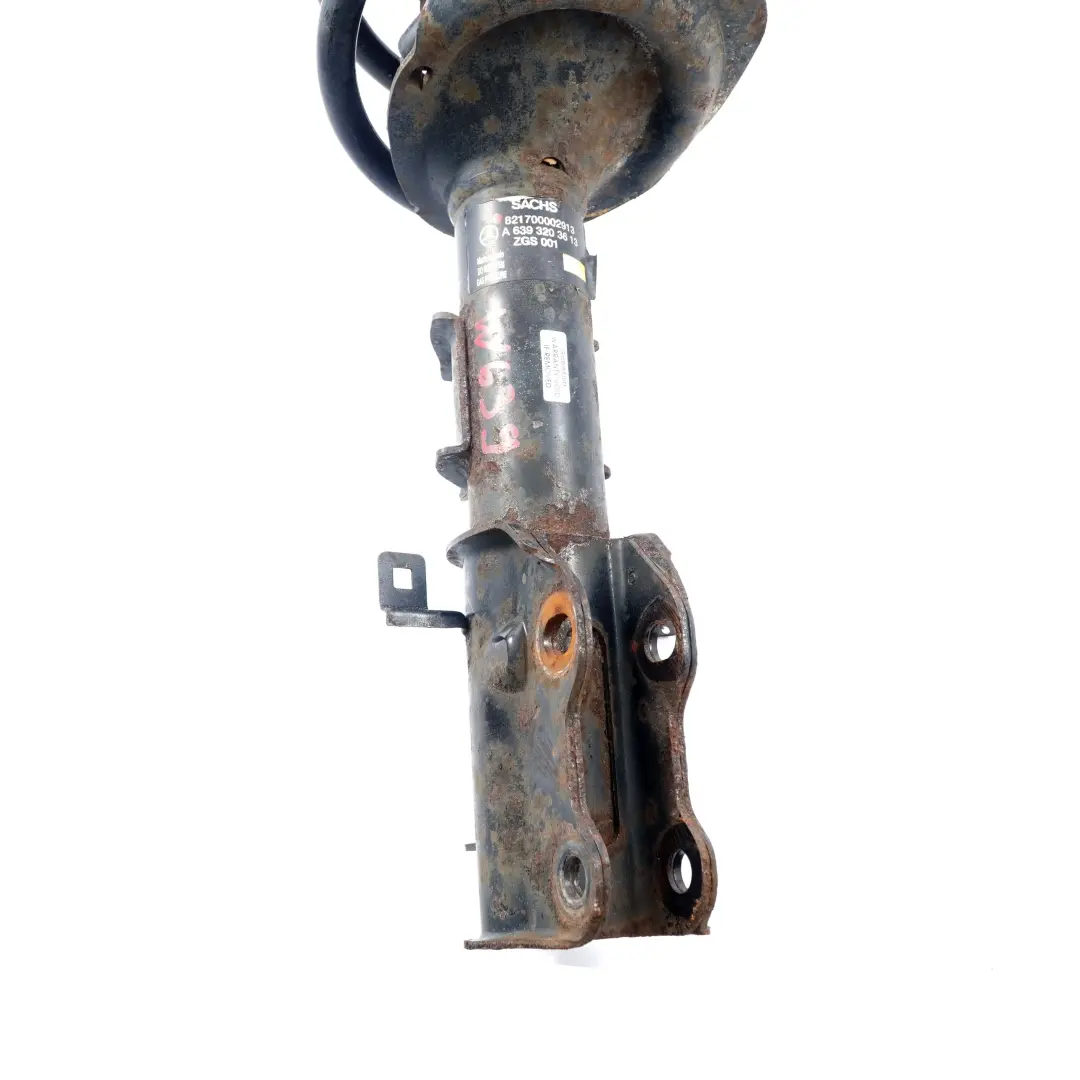 Amortisseur de suspension d'essieu avant pour Mercedes Vito W639 à propos du numéro de pièce A6393203613 Mercedes Vito W639 Amortisseur de suspension d'essieu avant - SKU A6393203613 - Numéro de pièce A6393203613