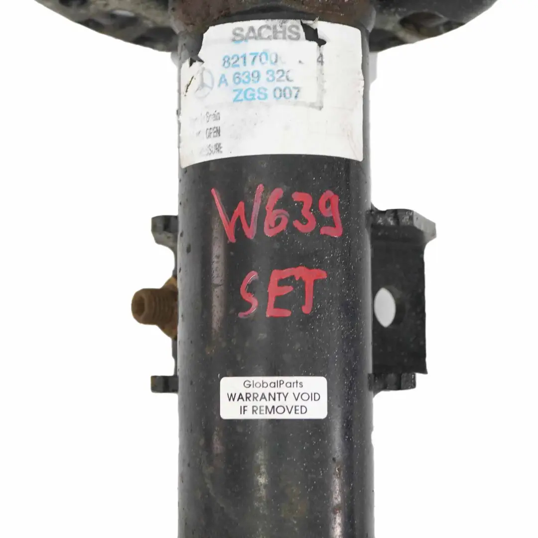 Mercedes Vito W639 Vorderachse Vorne Links Rechts Stoßdämpfer Set - SKU A6393206613 - Teilenummer A6393206613