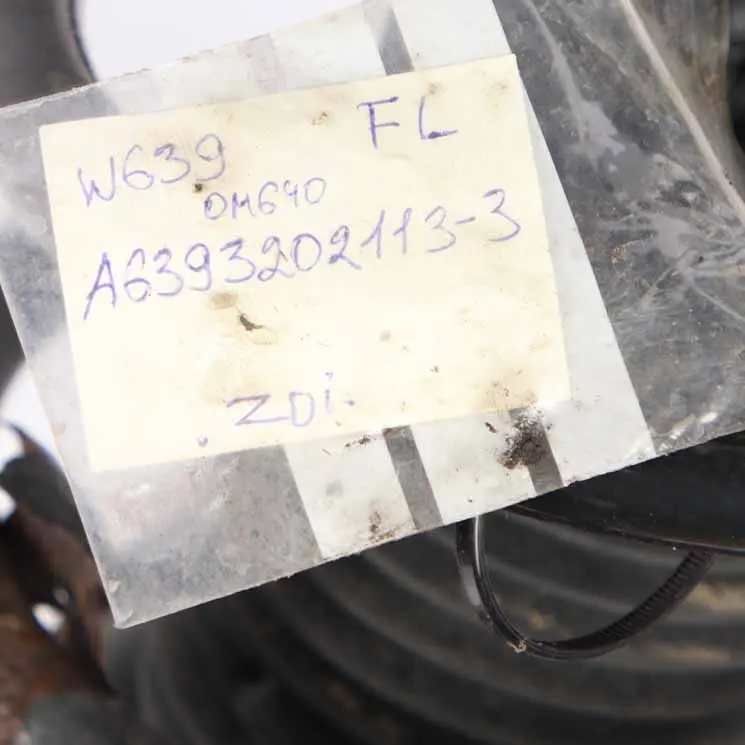 Front Left N/S Suspension Leg Wheel Hub Brake Disc Caliper to Mercedes Vito W639 with Part number A6393208613 Mercedes Vito W639 Front Left N/S Suspension Leg Wheel Hub Brake Disc Caliper - SKU A6393208613 - Part number A6393208613