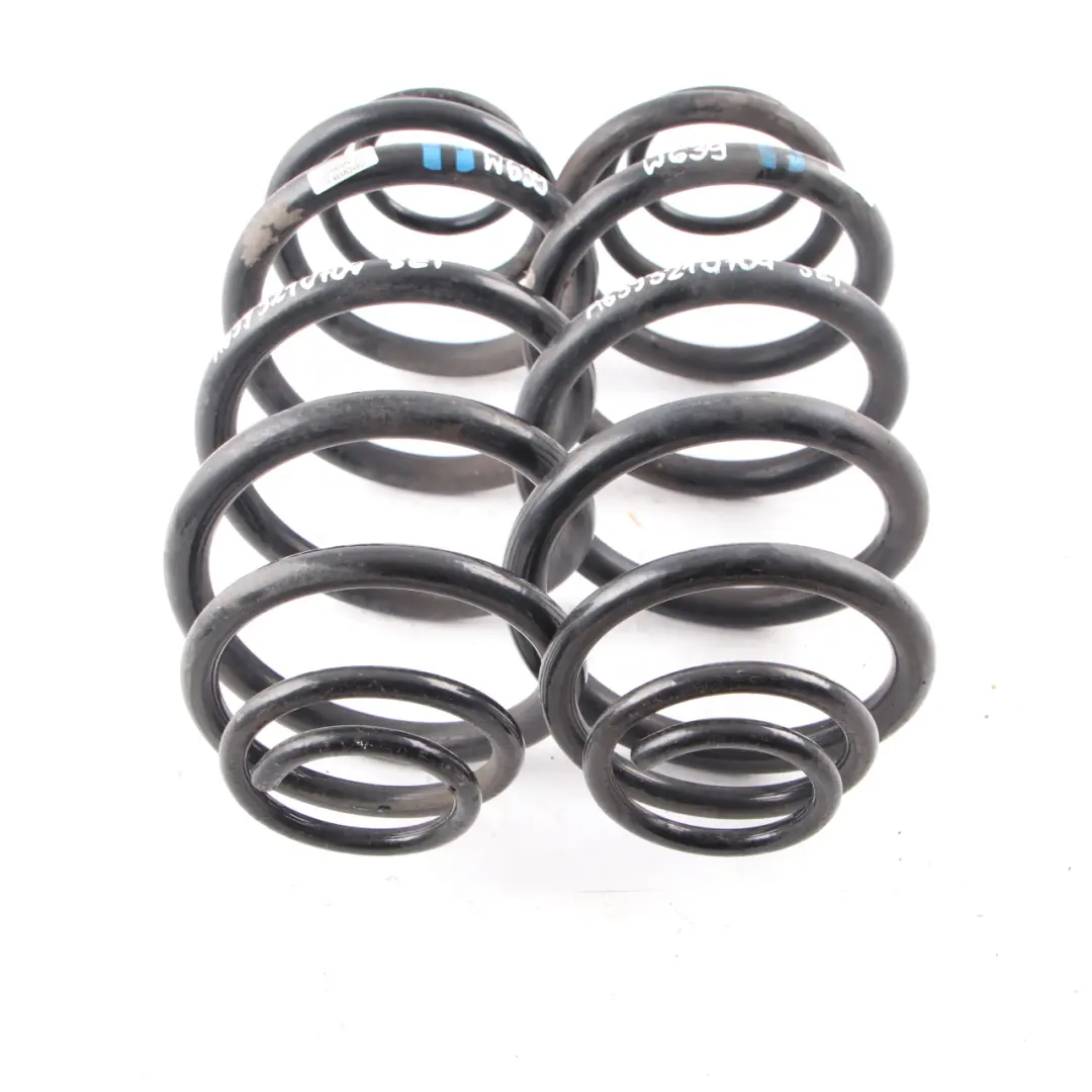 Coil Spring Rear Axle Suspension Set 2x Blue to Mercedes Vito W639 with Part number A6393210704 Mercedes Vito W639 Coil Spring Rear Axle Suspension Set 2x Blue - SKU A6393210704 - Part number A6393210704