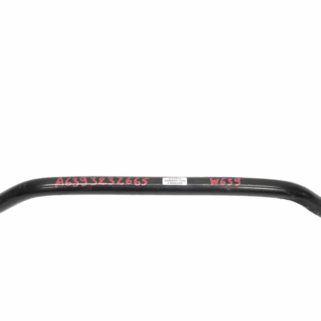 Barra Estabilizadora Delantera Antivuelco Mercedes Vito W639 - SKU A6393232665 - Número de pieza A6393232665