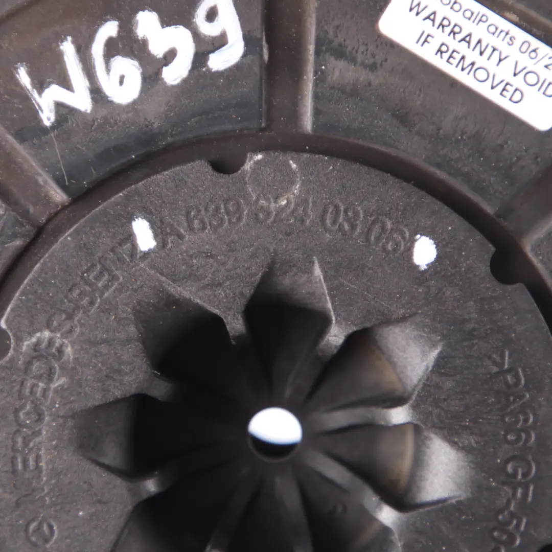 Mercedes W639 Zusatzfeder Hinterachse Links Rechts Gummi - SKU A6393240306 - Teilenummer A6393240306