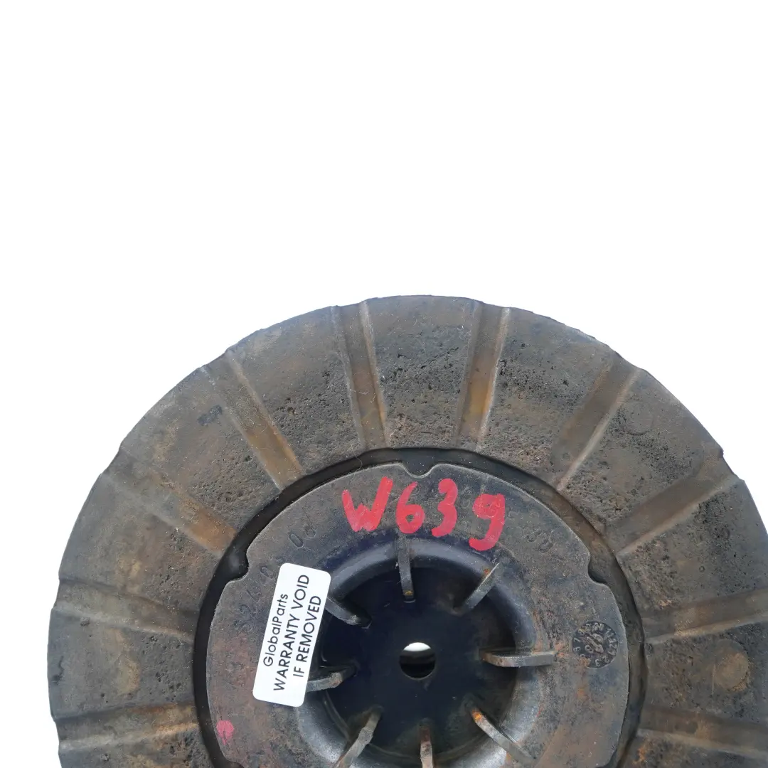 Goma Amortiguador Eje Trasero Soporte Suspension para Mercedes Vito W639 con número de pieza A6393240308 Mercedes Vito W639 Goma Amortiguador Eje Trasero Soporte Suspension - SKU A6393240308 - Número de pieza A6393240308