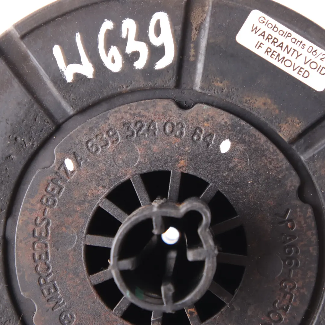 Mercedes W639 Podkładka Sprężyny Amortyzatora Tylnego LT PT - SKU A6393240884 - Numer Części A6393240884