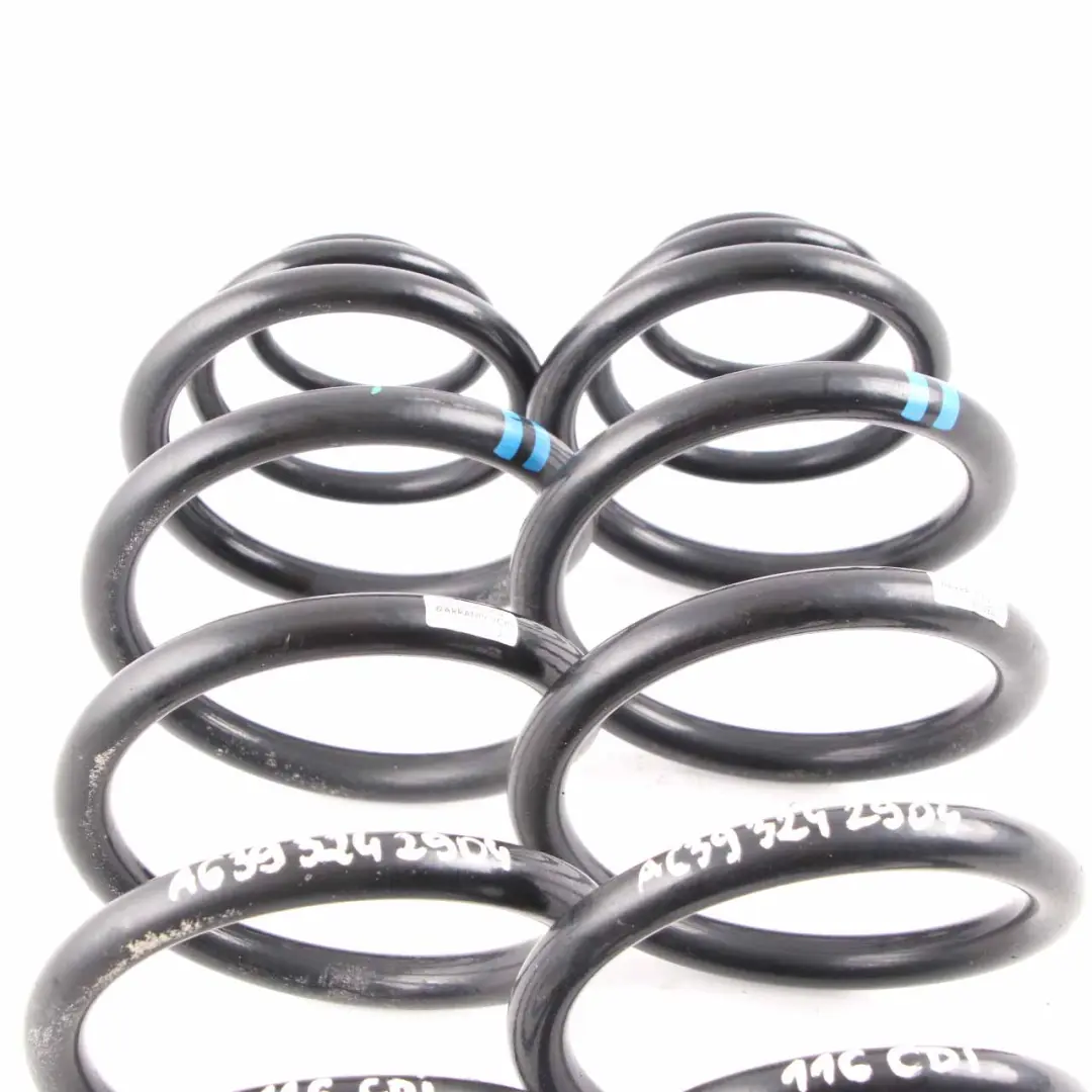Mercedes Vito W639 Coil Spring Rear Axle Suspension Set 2x Blue - SKU A6393242904 - Part number A6393242904