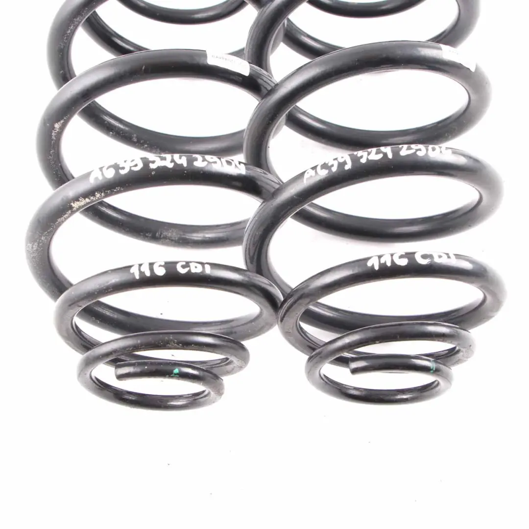 Coil Spring Rear Axle Suspension Set 2x Blue to Mercedes Vito W639 with Part number A6393242904 Mercedes Vito W639 Coil Spring Rear Axle Suspension Set 2x Blue - SKU A6393242904 - Part number A6393242904