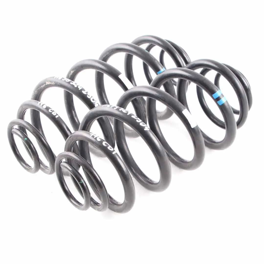 Juego suspensión eje trasero muelles helicoidales 2x Azul para Mercedes Vito W639 con número de pieza A6393242904 Mercedes Vito W639 Juego suspensión eje trasero muelles helicoidales 2x Azul - SKU A6393242904 - Número de pieza A6393242904