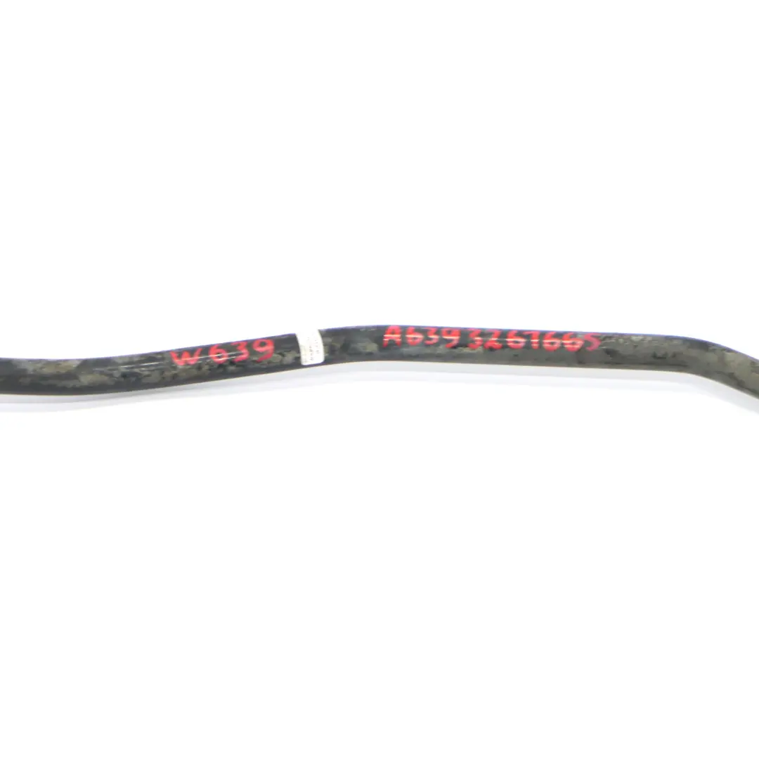 Mercedes Vito W639 Stabilisator hinten Wankstabilisator Torsion - SKU A6393261665 - Teilenummer A6393261665