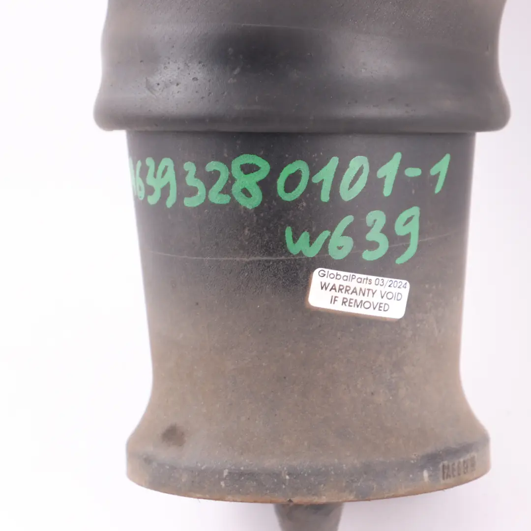 Suspension Bag Air Bellow Left N/S Hose to Mercedes W639 Air with Part number A6393280101 Mercedes W639 Air Suspension Bag Air Bellow Left N/S Hose - SKU A6393280101-1 - Part number A6393280101