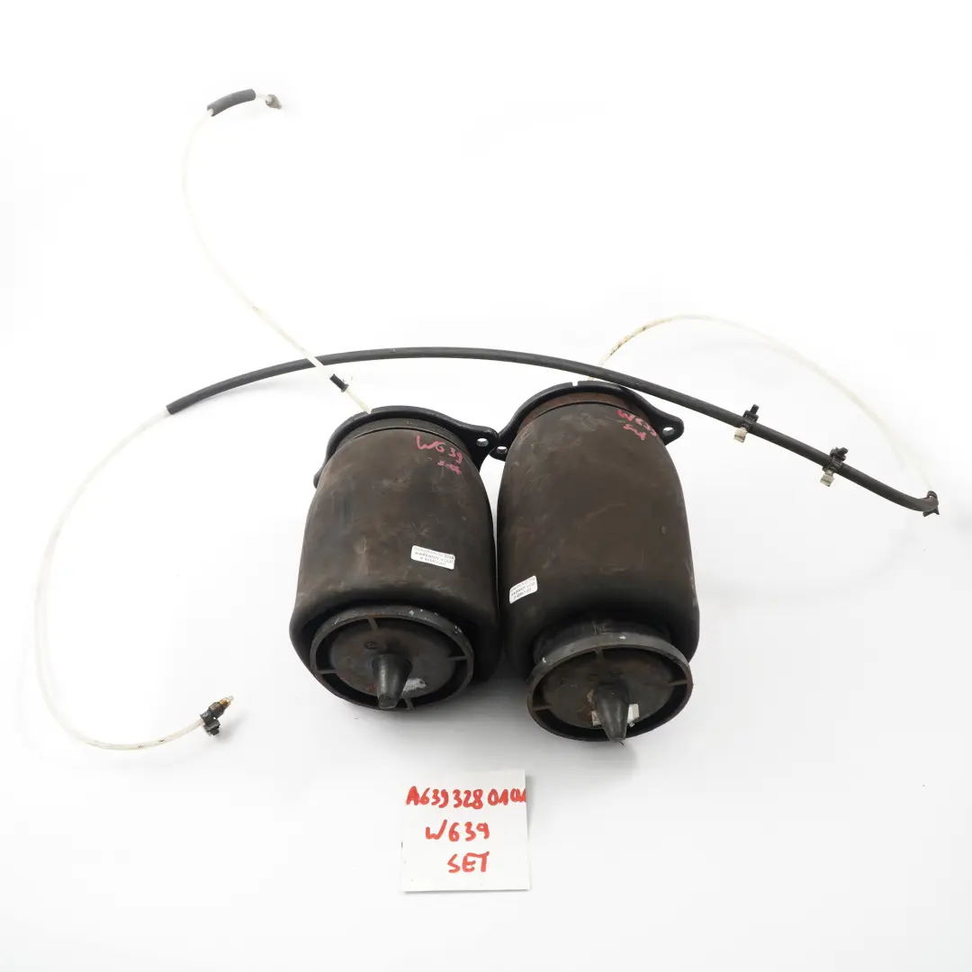 Mercedes W639 Sospensione pneumatica Set di soffietti aria sinistra destra tubo - SKU A6393280101 - Numero di parte A6393280101