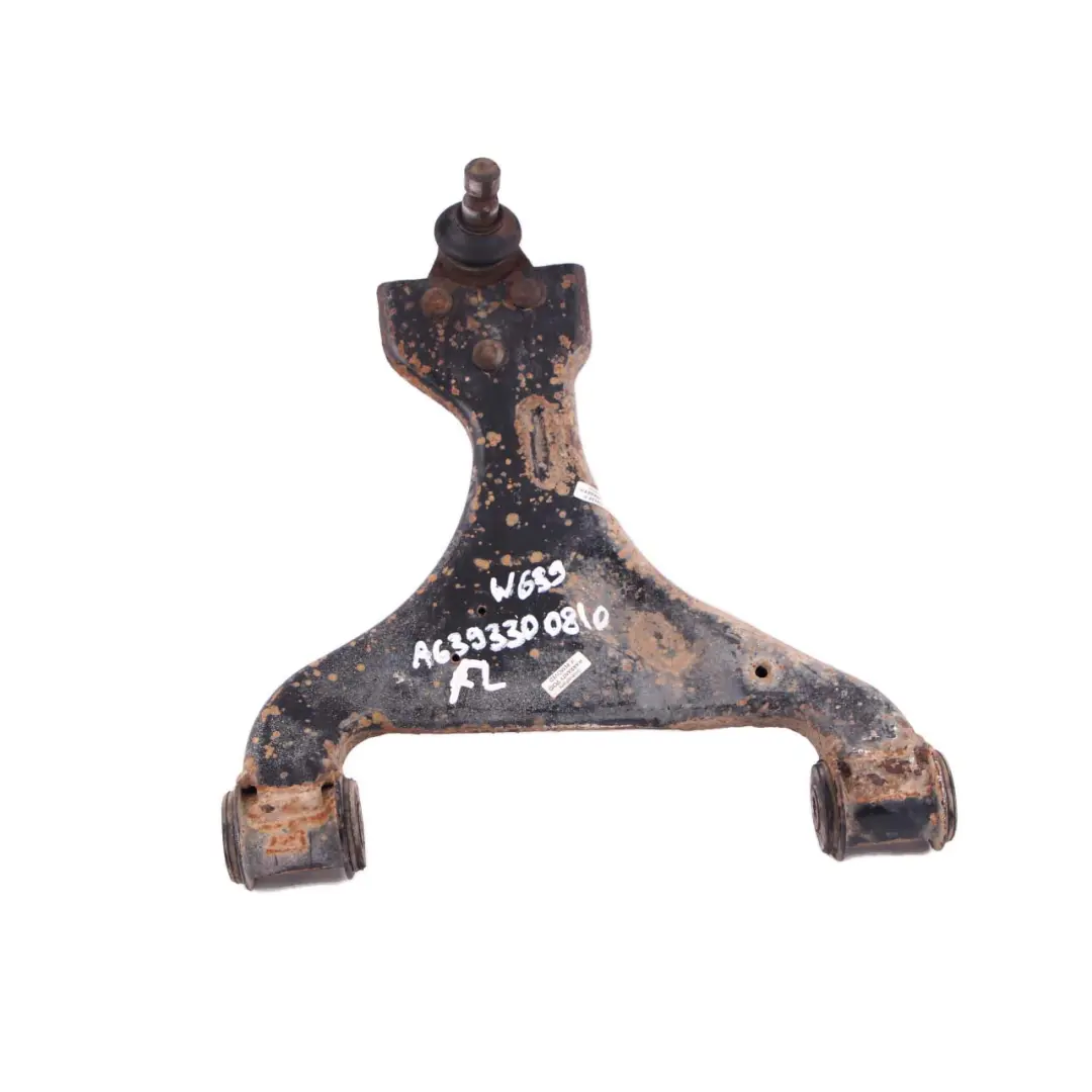 Control Arm Front Axle Left N/S Bottom Wishbone Joint to Mercedes Vito Viano W639 with Part number A6393300810 Mercedes Vito Viano W639 Control Arm Front Axle Left N/S Bottom Wishbone Joint - SKU A6393300810 - Part number A6393300810