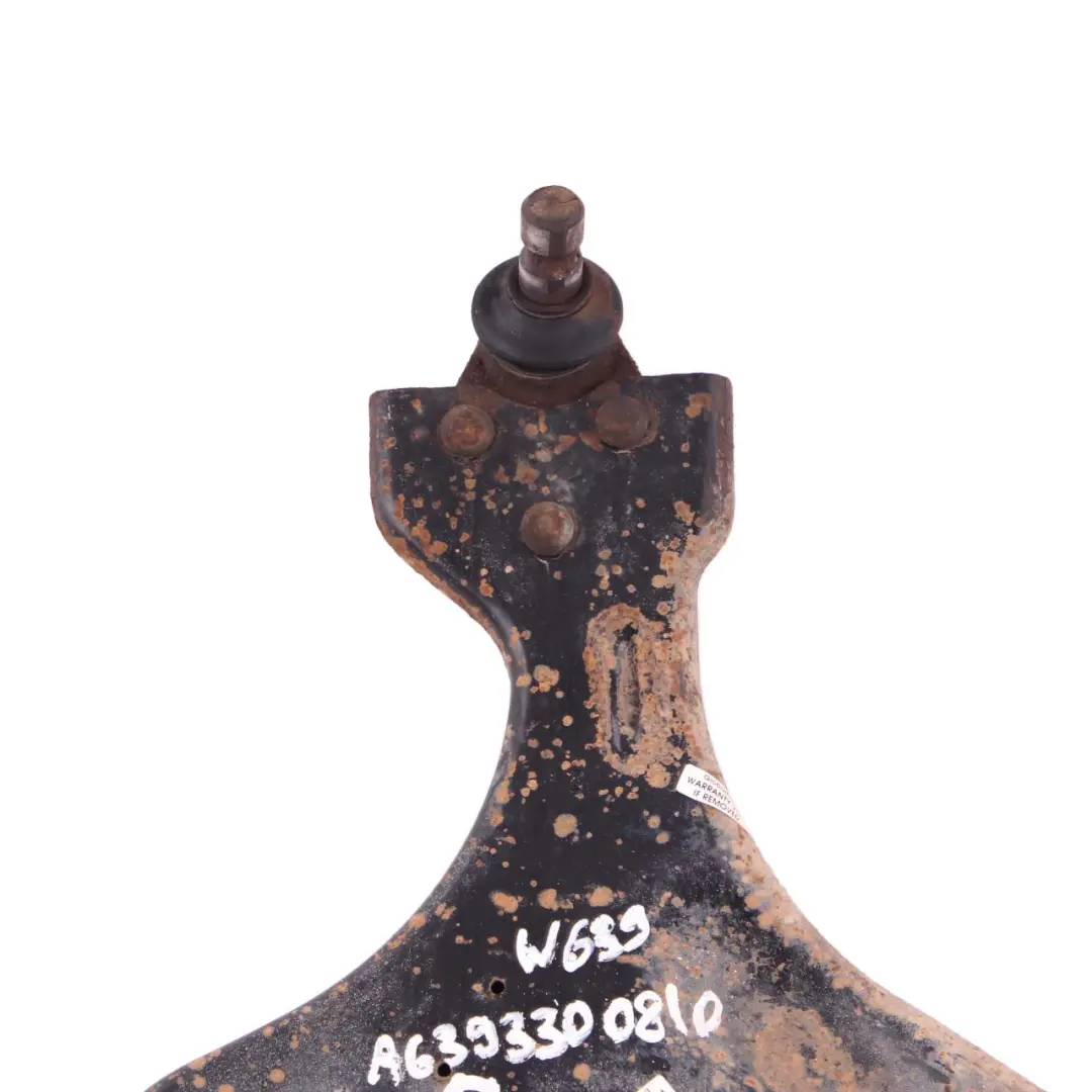Brazo Control Eje Delantero Izquierdo Articulación Wishbone para Mercedes W639 con número de pieza A6393300810 Mercedes W639 Brazo Control Eje Delantero Izquierdo Articulación Wishbone - SKU A6393300810 - Número de pieza A6393300810