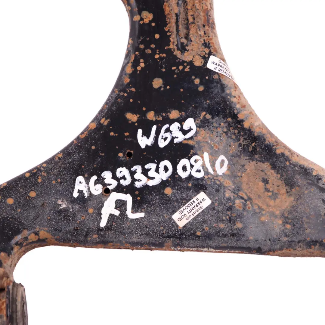 Brazo Control Eje Delantero Izquierdo Articulación Wishbone para Mercedes W639 con número de pieza A6393300810 Mercedes W639 Brazo Control Eje Delantero Izquierdo Articulación Wishbone - SKU A6393300810 - Número de pieza A6393300810