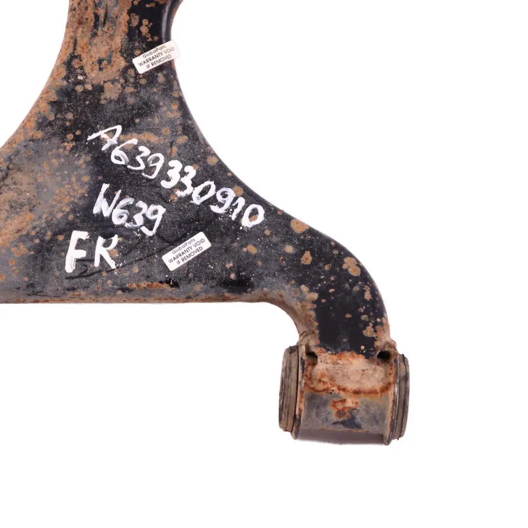 Mercedes Vito Viano W639 Control Arm Front Axle Right O/S Bottom Wishbone Joint - SKU A6393300910 - Part number A6393300910