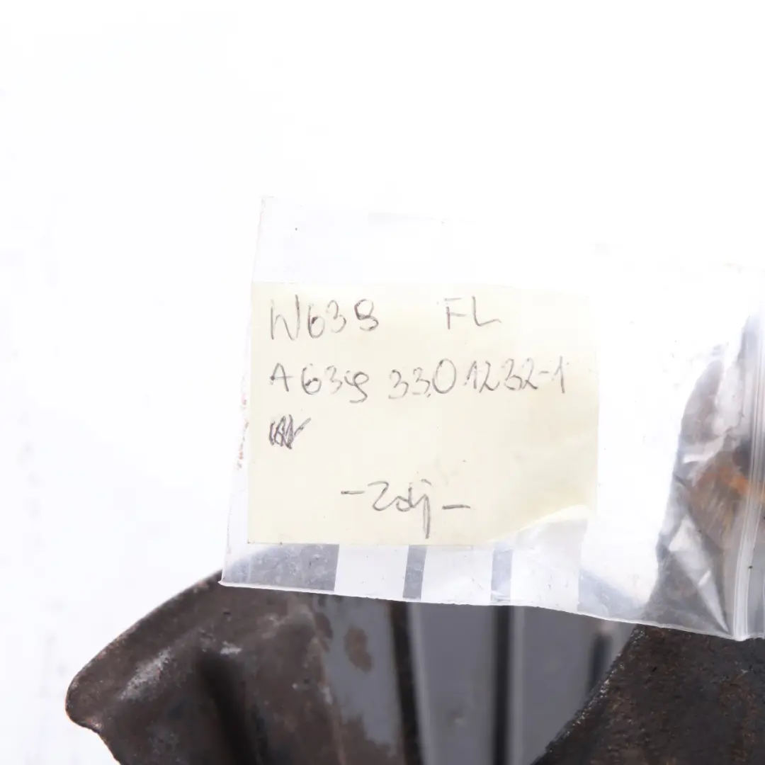 Suspension Delantera Izquierda Cubo Eje Porta Ruedas A6393301232 para Mercedes W639 con número de pieza A6393320224 Mercedes W639 Suspension Delantera Izquierda Cubo Eje Porta Ruedas A6393301232 - SKU A6393301232-1 - Número de pieza A6393320224