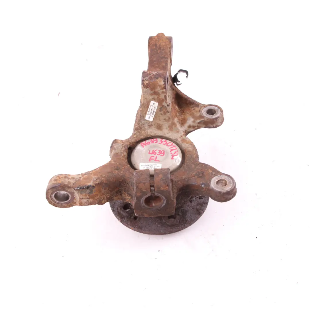Front Right O/S Suspension Wheel Carrier Hub Axle to Mercedes W639 with Part number A6393301332 Mercedes W639 Front Right O/S Suspension Wheel Carrier Hub Axle - SKU A6393301332 - Part number A6393301332