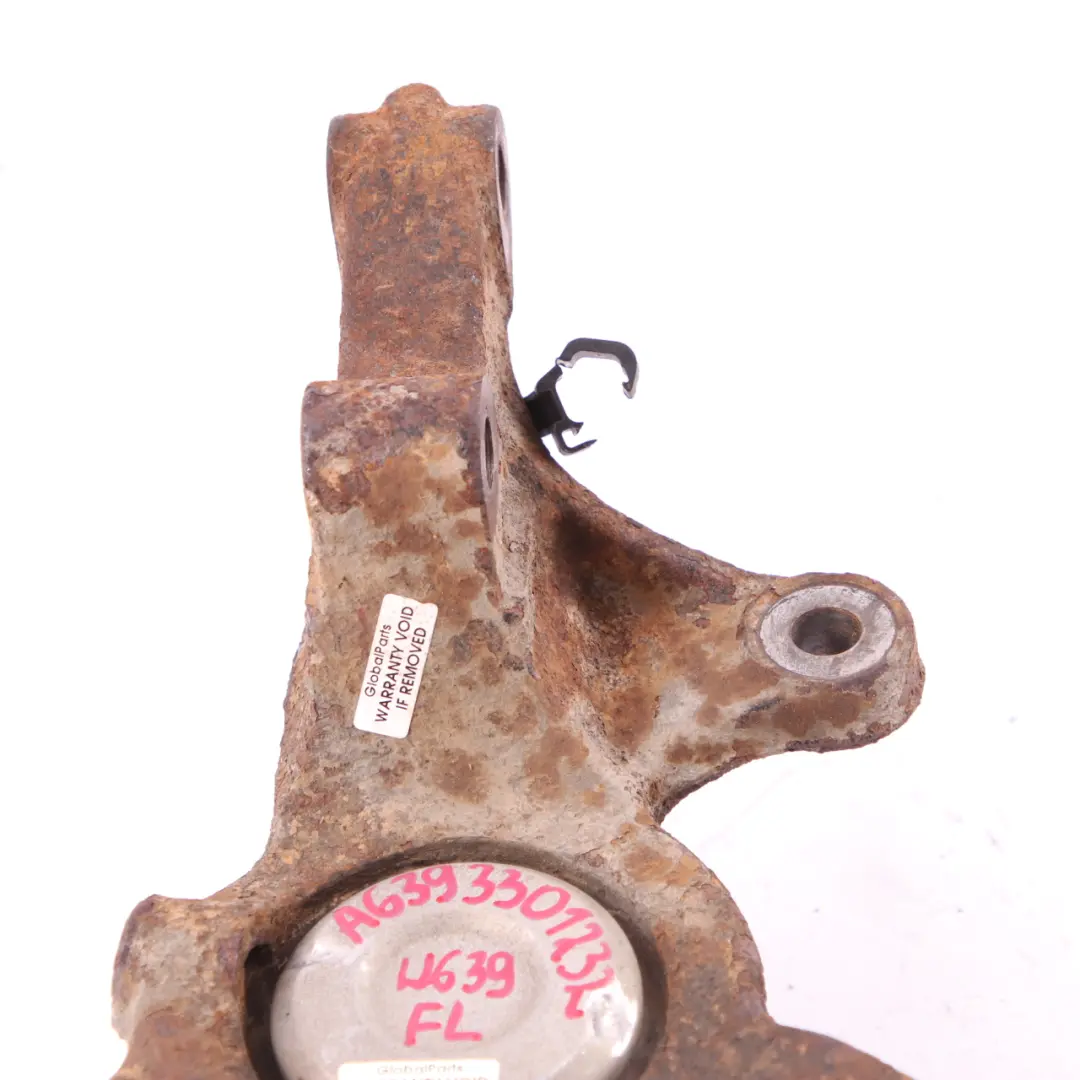 Mercedes W639 Front Right O/S Suspension Wheel Carrier Hub Axle - SKU A6393301332 - Part number A6393301332
