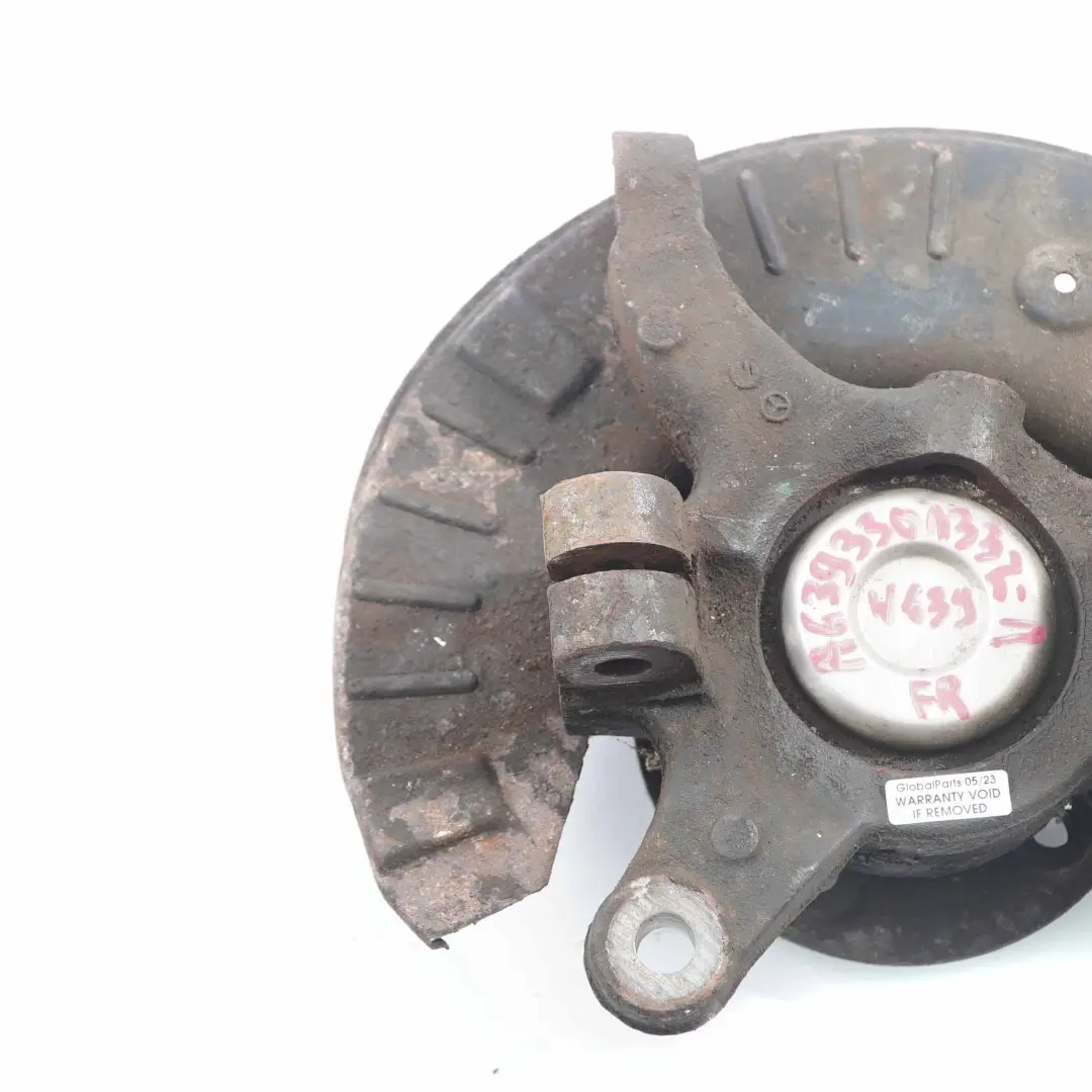 Supporto Ruota Mercedes Vito W639 Mozzo Anteriore Destro Assale Sospensione per con numero di parte A6393301332 Supporto Ruota Mercedes Vito W639 Mozzo Anteriore Destro Assale Sospensione - SKU A6393301332-1 - Numero di parte A6393301332