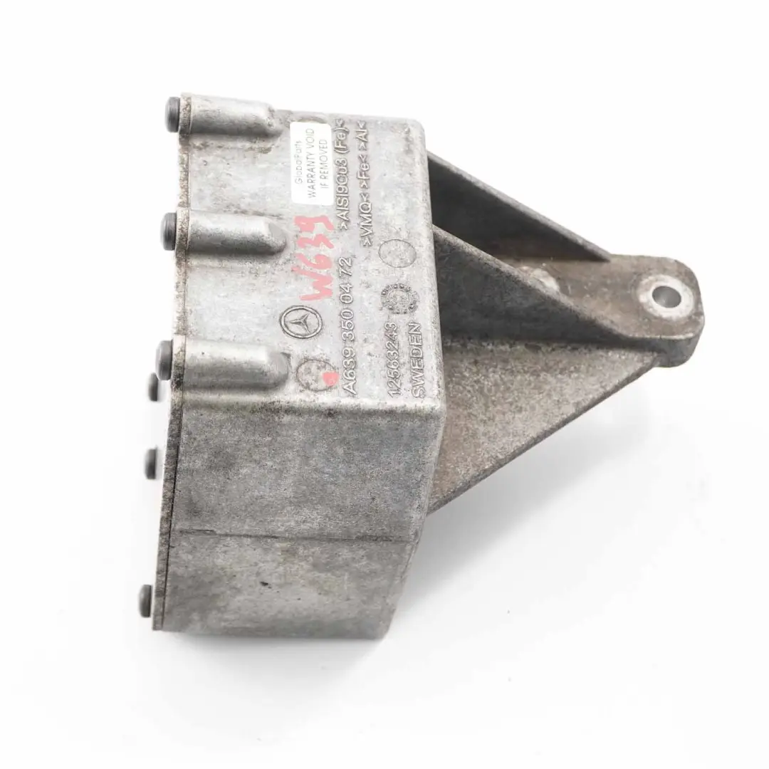 Schwingungsdämpfer Mercedes Vito W639 Hinterachse Differentialträger für mit Teilenummer A6393500472 Schwingungsdämpfer Mercedes Vito W639 Hinterachse Differentialträger - SKU A6393500472 - Teilenummer A6393500472