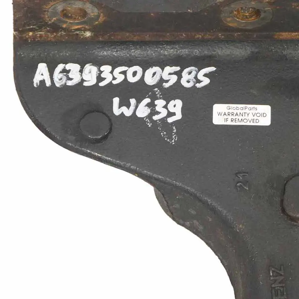 Differential Hinterachsgetriebe Halterung Mercedes W639 - SKU A6393500585 - Teilenummer A6393500585