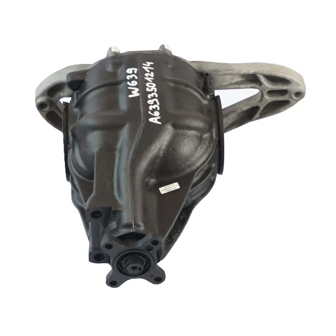 Mercedes-Benz Vito W639 Diferencial trasero 3,72 Ratio GARANTIA para con número de pieza A6393501214 Mercedes-Benz Vito W639 Diferencial trasero 3,72 Ratio GARANTIA - SKU A6393501214 - Número de pieza A6393501214