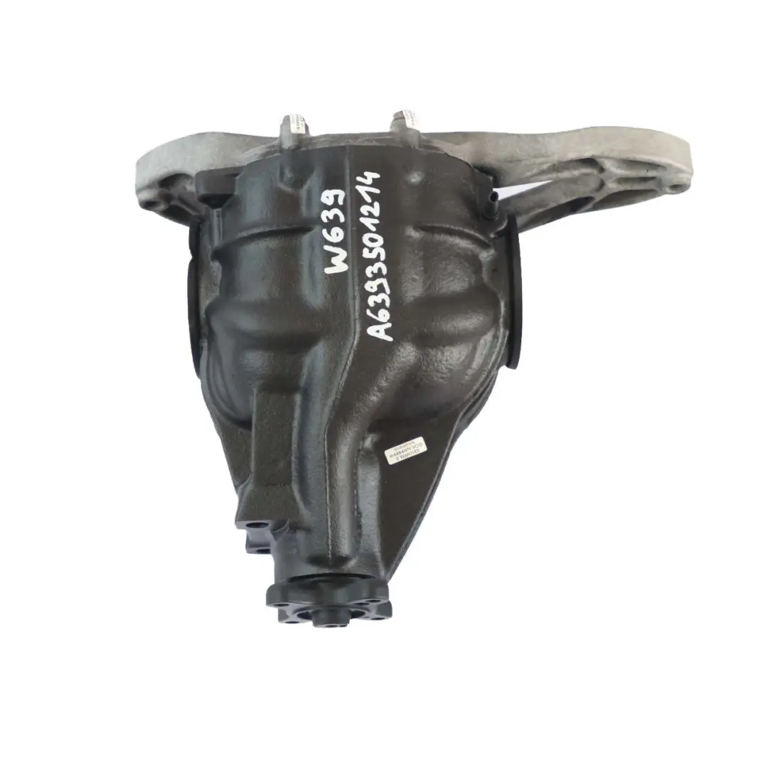  Mercedes-Benz Vito W639 Diferencial trasero 3,72 Ratio GARANTIA - SKU A6393501214 - Número de pieza A6393501214