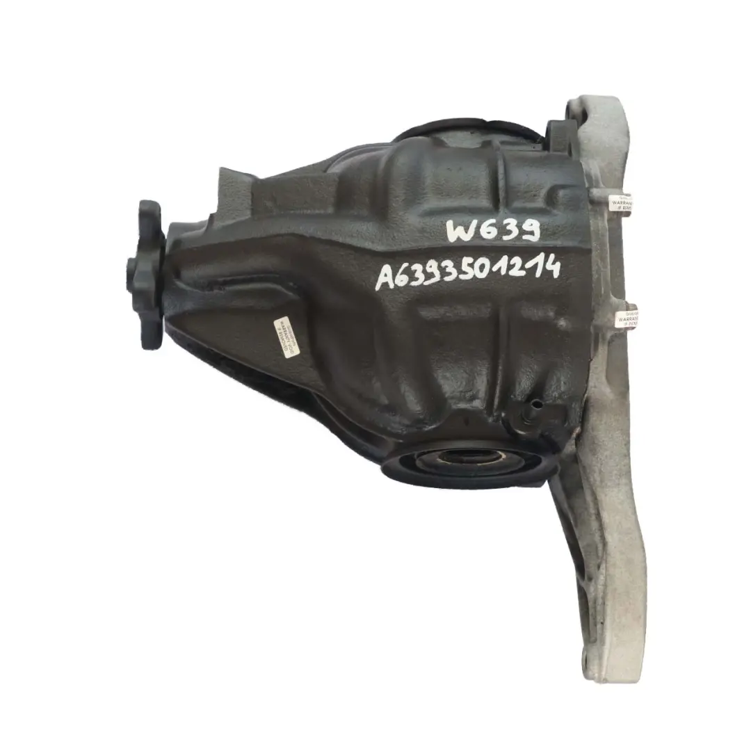  Mercedes-Benz W639 Differenziale Asse Posteriore GARANZIA - SKU A6393501214 - Numero di parte A6393501214