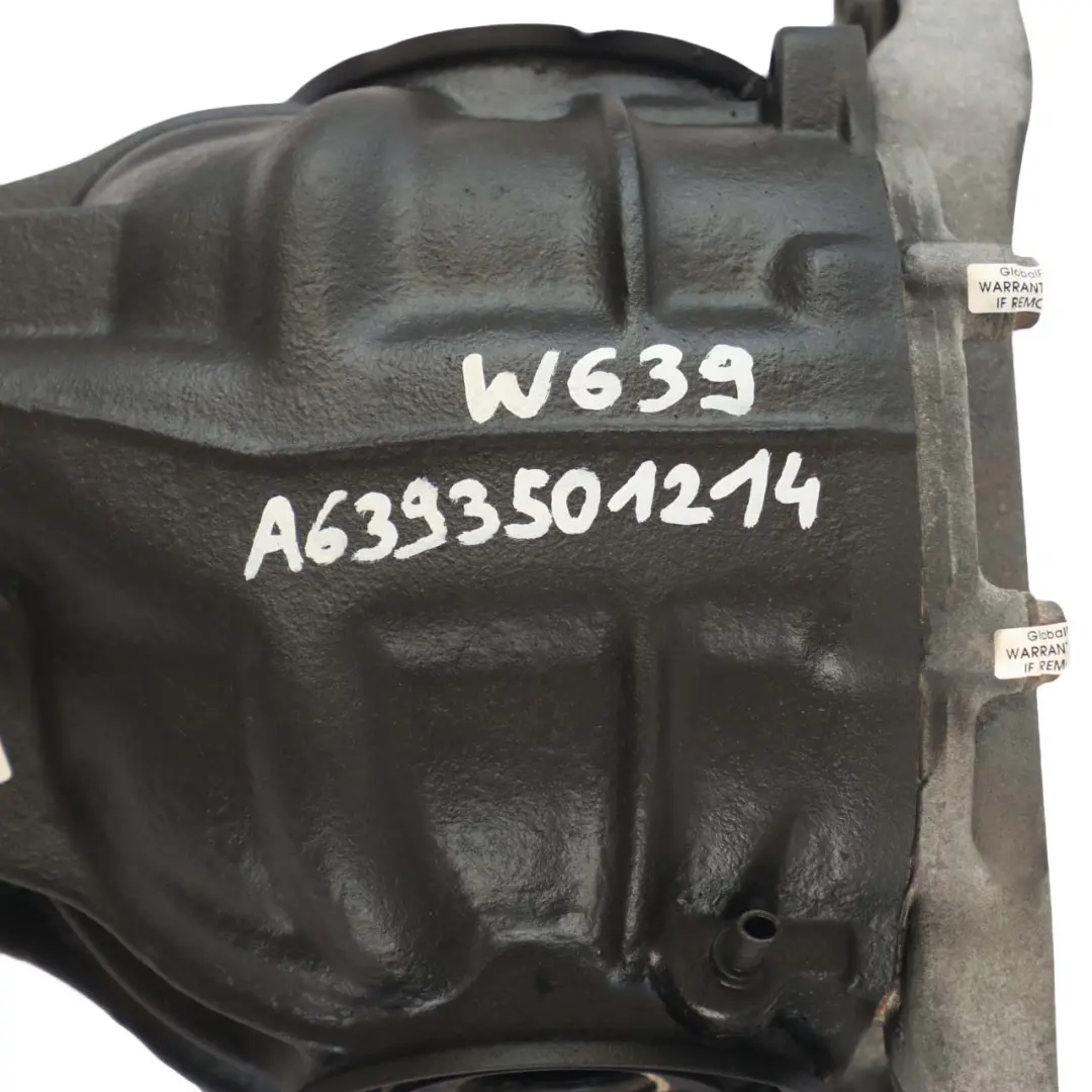  Mercedes-Benz W639 Differenziale Asse Posteriore GARANZIA - SKU A6393501214 - Numero di parte A6393501214