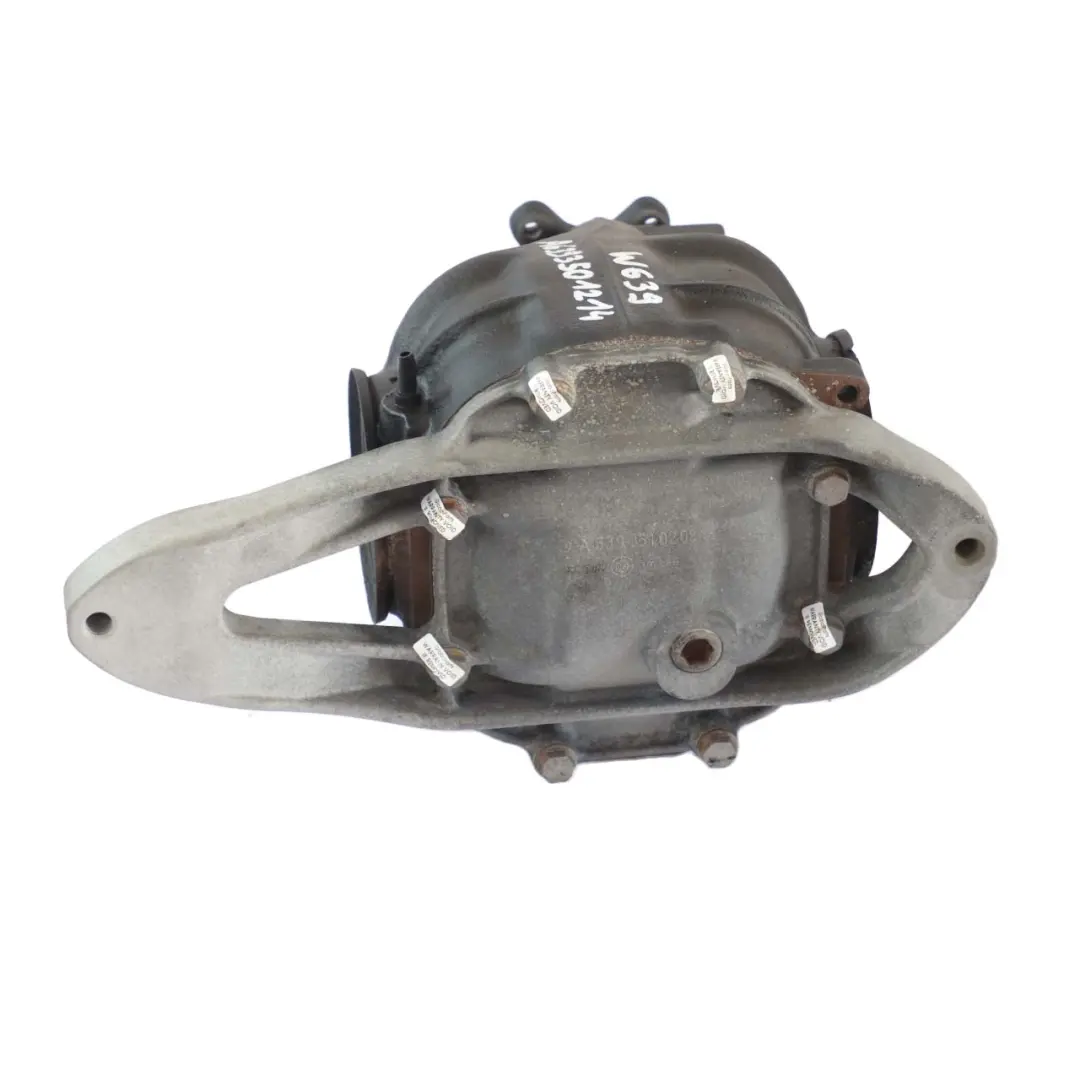 Mercedes-Benz Vito W639 Rear Differential Diff 3,72 Ratio WARRANTY - SKU A6393501214 - Part number A6393501214
