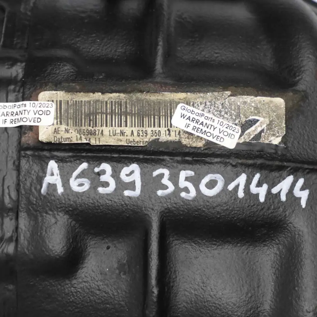 Differenziale posteriore Assale 3.273 GARANZIA per Mercedes Vito W639 con numero di parte A6393501414 Mercedes Vito W639 Differenziale posteriore Assale 3.273 GARANZIA - SKU A6393501414 - Numero di parte A6393501414