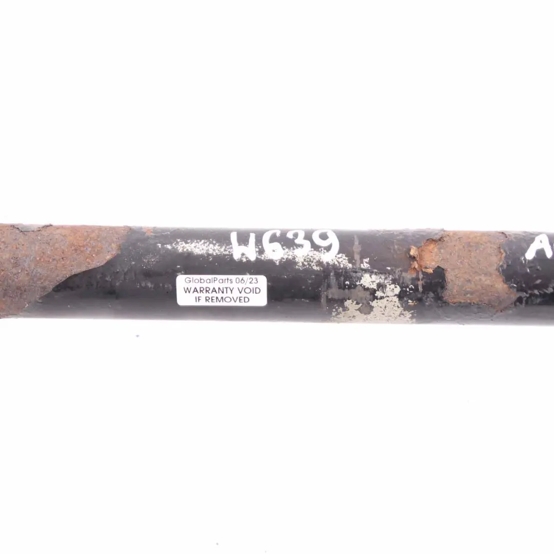 Shaft Rear Axle Output Manual Transmission Mercedes Vito W639 Drive - SKU A6393502310-1 - Part number A6393502310