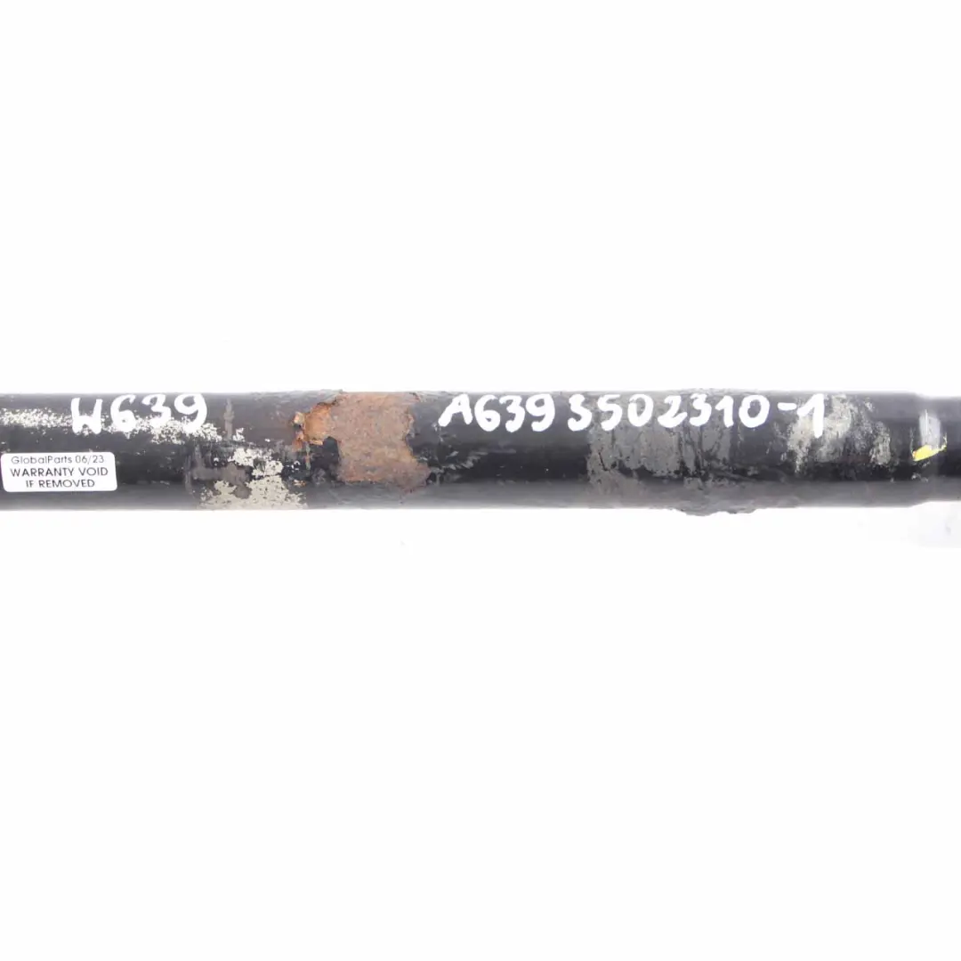 Shaft Rear Axle Output Manual Transmission Mercedes Vito W639 Drive - SKU A6393502310-1 - Part number A6393502310