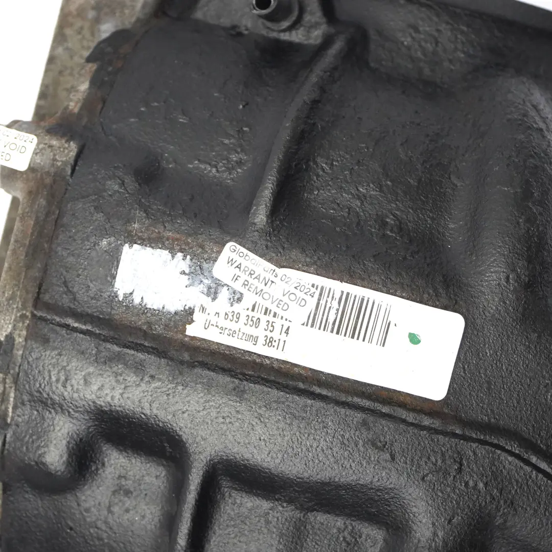 Mercedes Vito W639 Rear Differential Diff Axle WARRANTY - SKU A6393503514 - Part number A6393503514