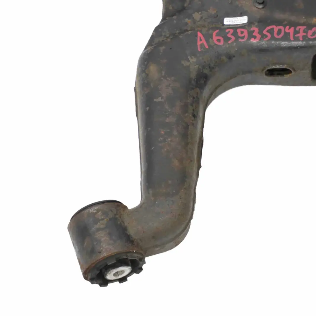 cubo de rueda izquierda Pierna Wishbone resistente torsión trasero para Mercedes W639 con número de pieza A6393504701 Mercedes W639 cubo de rueda izquierda Pierna Wishbone resistente torsión trasero - SKU A6393504701-2 - Número de pieza A6393504701