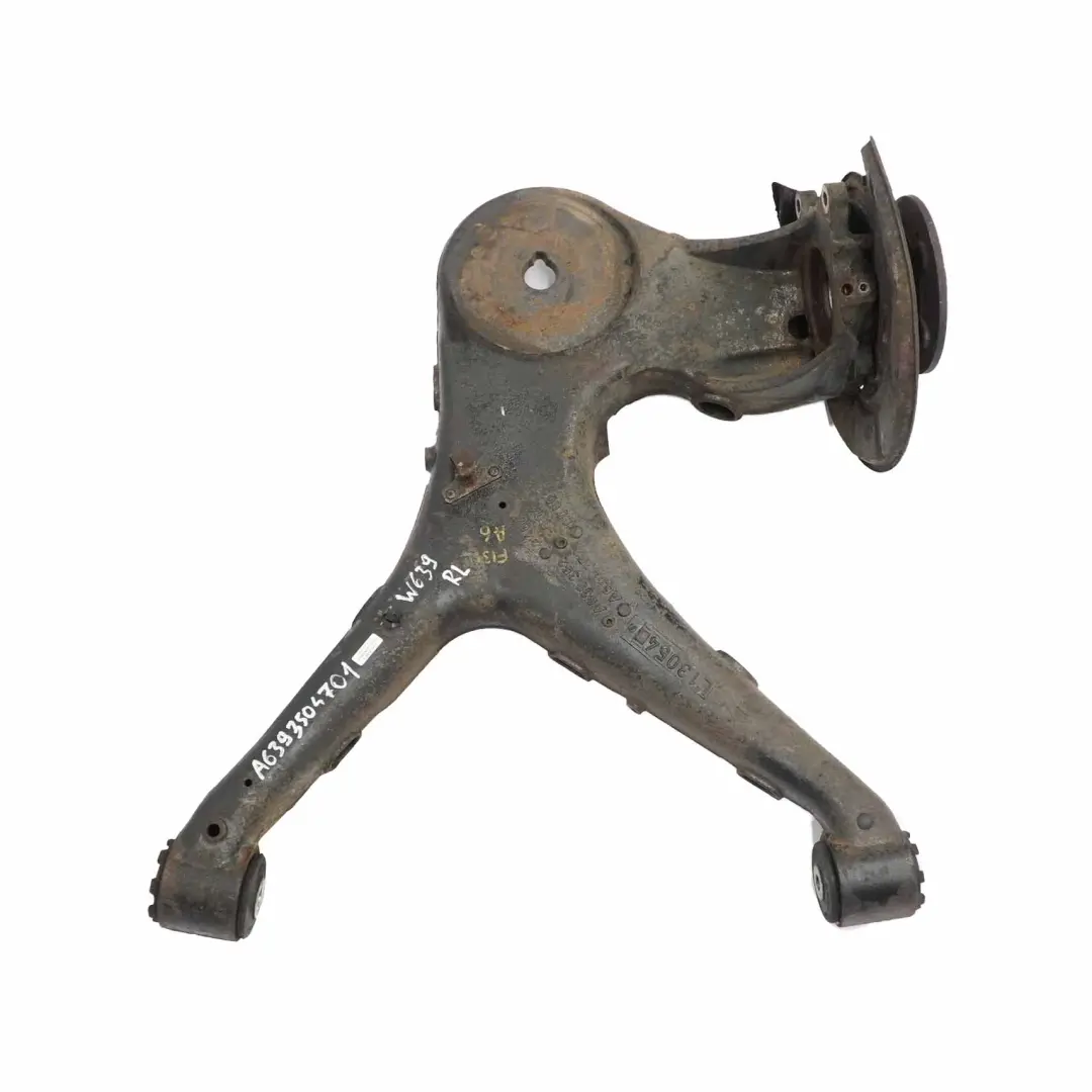 Schwenklager Radnabe Radträger Hinten Links für Mercedes Vito W639 mit Teilenummer A6393504701 Mercedes Vito W639 Schwenklager Radnabe Radträger Hinten Links - SKU A6393504701 - Teilenummer A6393504701
