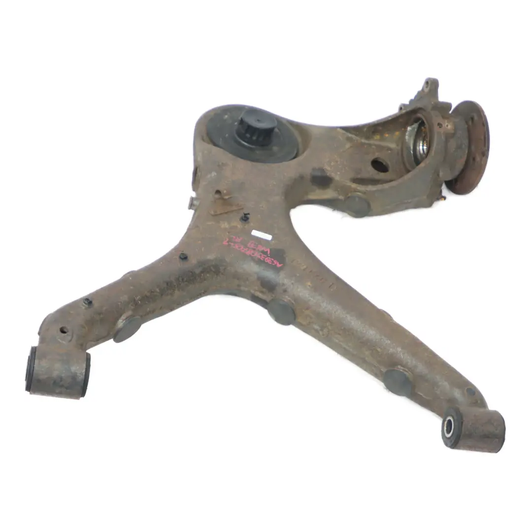 cubo de rueda trasera izquierda Suspensión Pierna Rueda Eje para Mercedes Vito W639 con número de pieza A6393508705 Mercedes Vito W639 cubo de rueda trasera izquierda Suspensión Pierna Rueda Eje - SKU A6393508705-1 - Número de pieza A6393508705