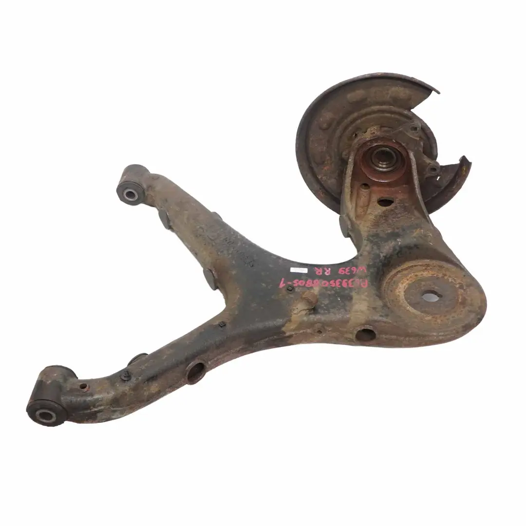 Mercedes Vito W639 Schwenklager Radnabe Radträger Hinten Rechts - SKU A6393508805-1 - Teilenummer A6393508805