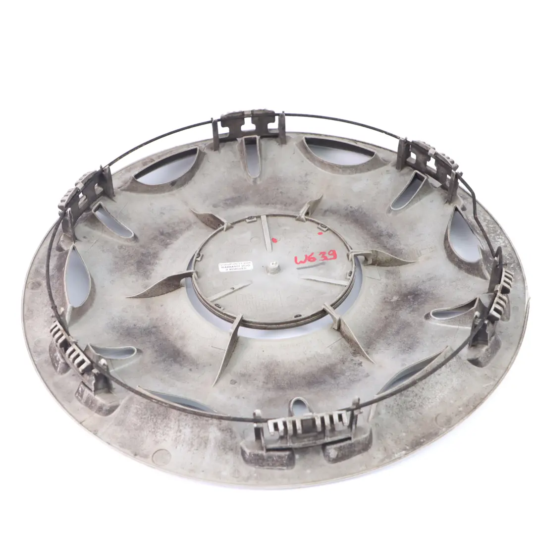 Mercedes W639 enjoliveur roue 16'' central enjoliveur moyeu Argent - SKU A6394000025 - Numéro de pièce A6394000025