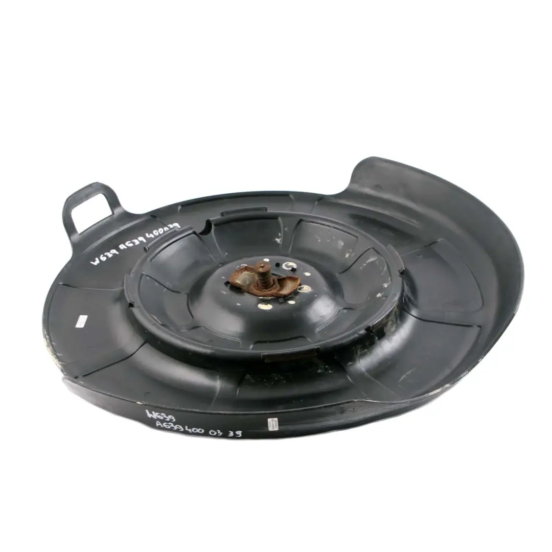 Support de roue de secours pour Mercedes Vito W639 à propos du numéro de pièce A6394000339 Mercedes Vito W639 Support de roue de secours - SKU A6394000339 - Numéro de pièce A6394000339