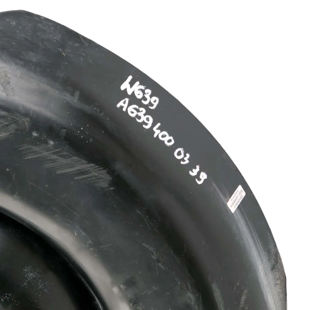 Soporte Rueda de Repuesto Soporte para Mercedes Vito W639 con número de pieza A6394000339 Mercedes Vito W639 Soporte Rueda de Repuesto Soporte - SKU A6394000339 - Número de pieza A6394000339