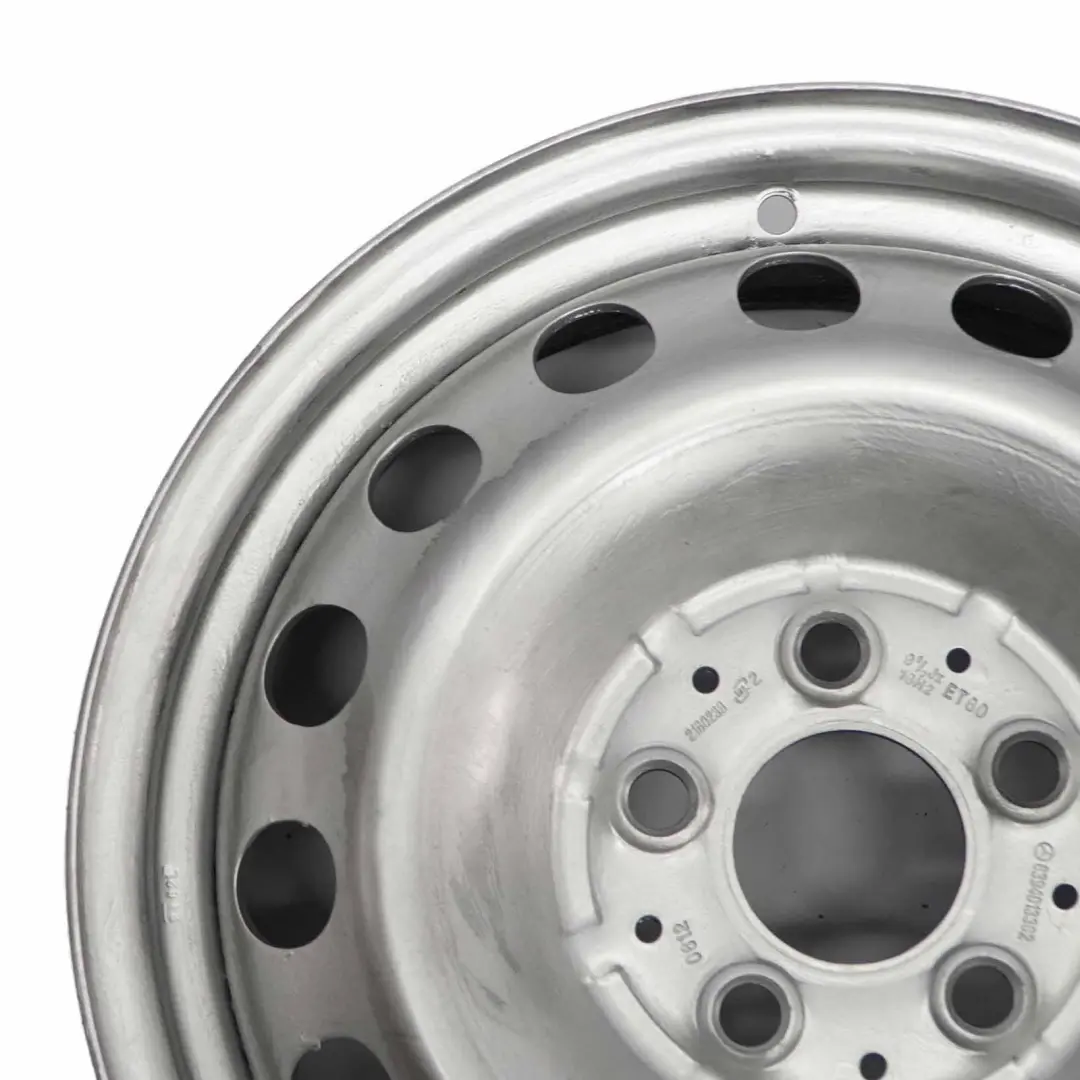Mercedes-Benz Vito Viano W639 Silver Steel Rim Wheel 16" 6,5J ET:60 to with Part number A6394011302 Mercedes-Benz Vito Viano W639 Silver Steel Rim Wheel 16" 6,5J ET:60 - SKU A6394011302-2 - Part number A6394011302