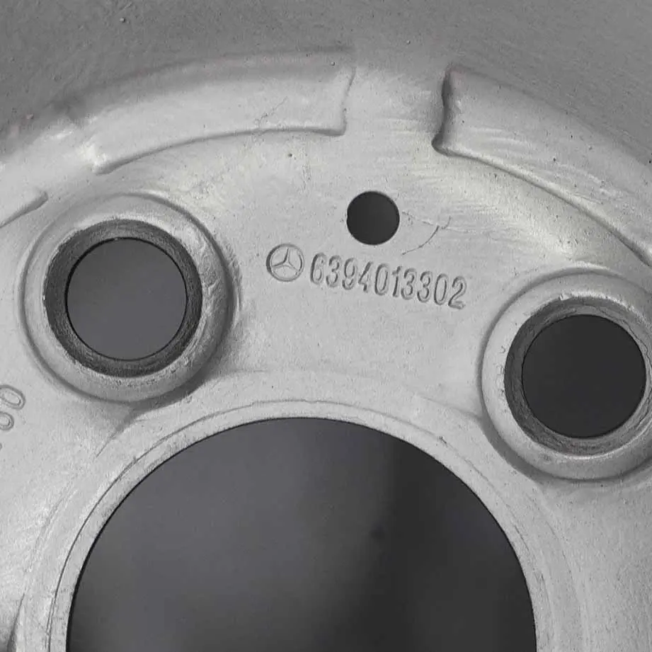 Mercedes-Benz Vito Viano W639 Silver Steel Rim Wheel 16" 6,5J ET:60 to with Part number A6394011302 Mercedes-Benz Vito Viano W639 Silver Steel Rim Wheel 16" 6,5J ET:60 - SKU A6394011302-2 - Part number A6394011302