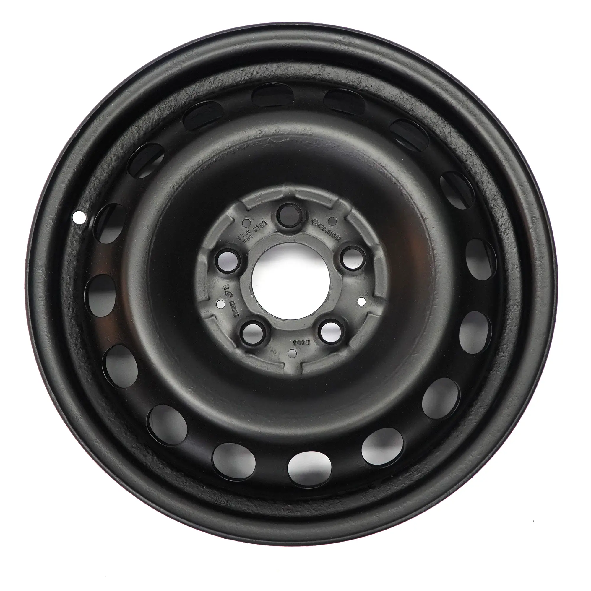 Mercedes Viano Vito W639 Llanta de acero negra 16" 6,5J ET:60 A6394011302