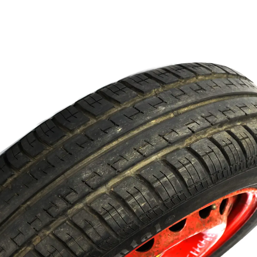 Mercedes Vito W639 Rueda de repuesto de acero rojo 16" ET:60 6,5J - SKU A6394011302 - Número de pieza A6394011302